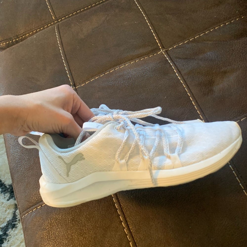 White Puma Sneakers